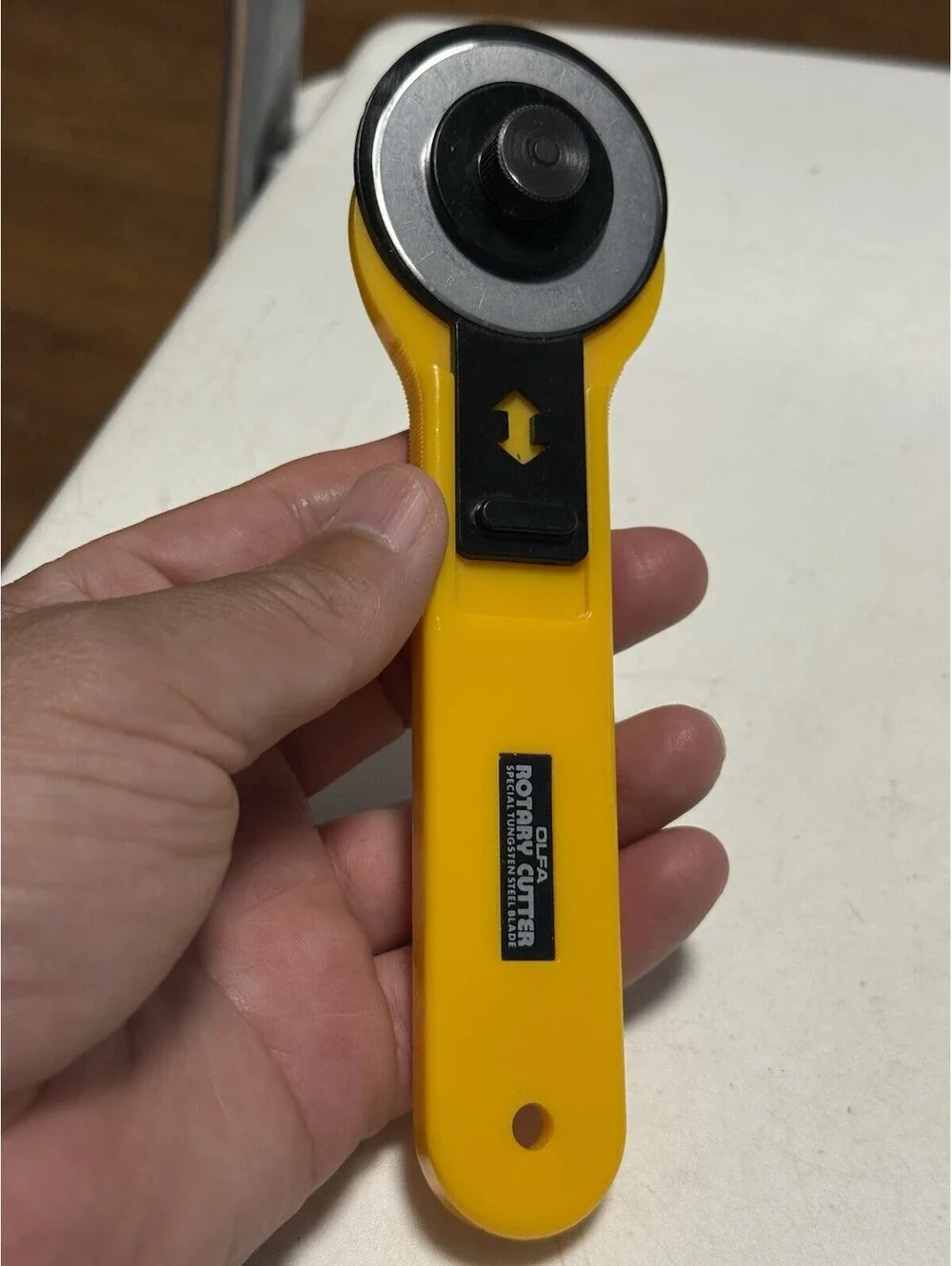 Olfa 45mm Rotary Cutter Tungsten Steel Blade Crafting Sewing